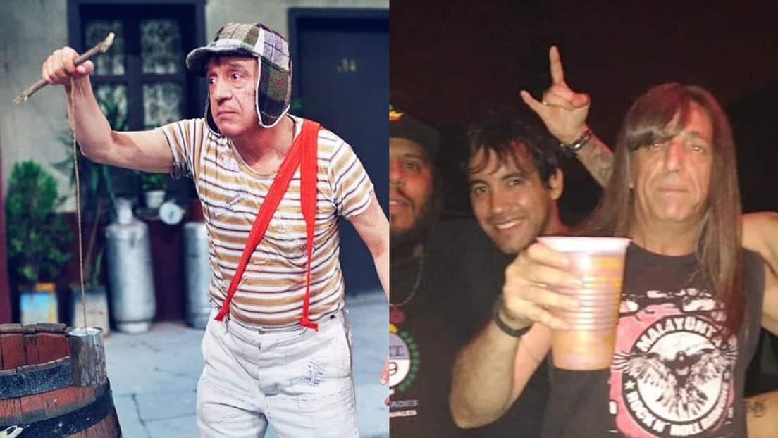 Doble del Chavo del 8 Metalero en Argentina