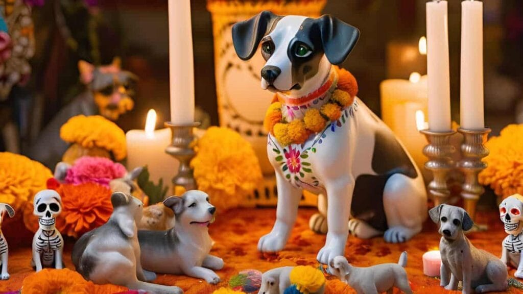 Dia de los muertos mascotas