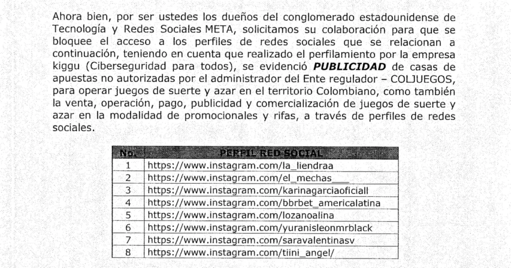 carta supesalud meta