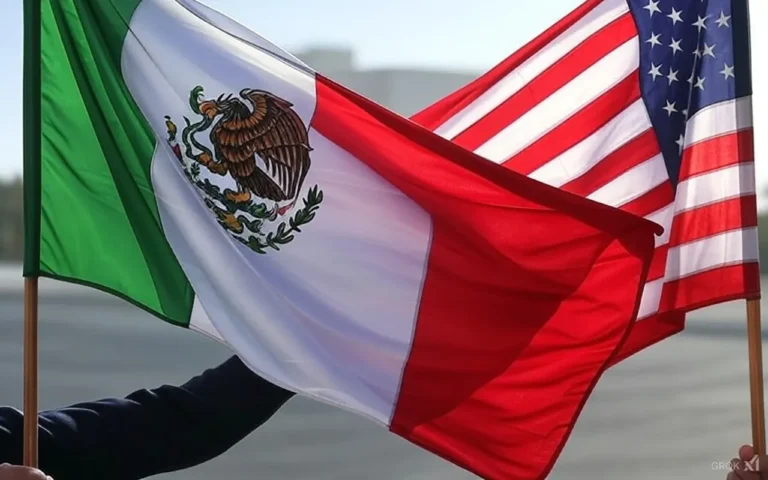 EE.UU. Pausa Sanciones Económicas a México por Un Mes tras Tensas Negociaciones