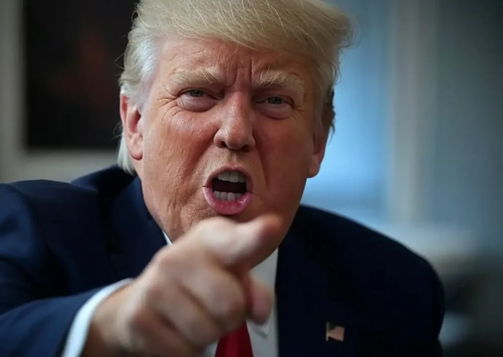 Donald Trump Advirtiendo 