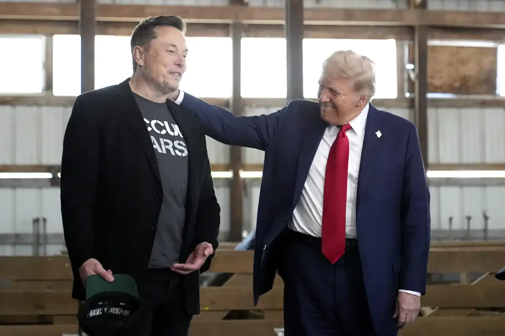 Por Qué Elon Musk Está Siempre con Donald Trump 2 donald trump y elon musk