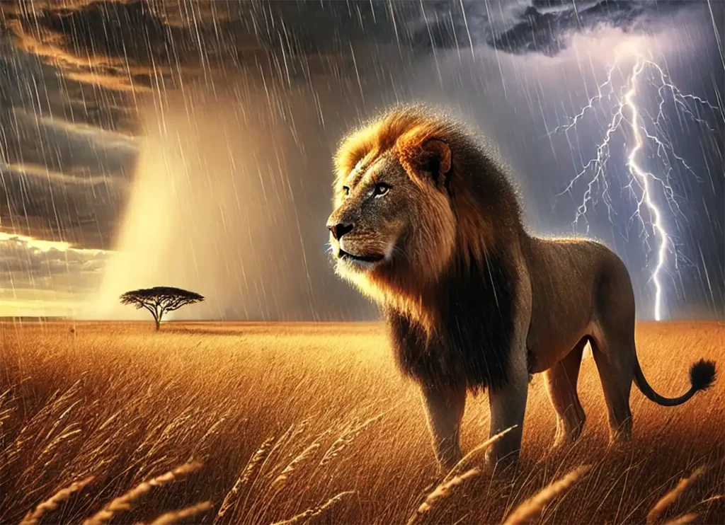 El León y la Tormenta