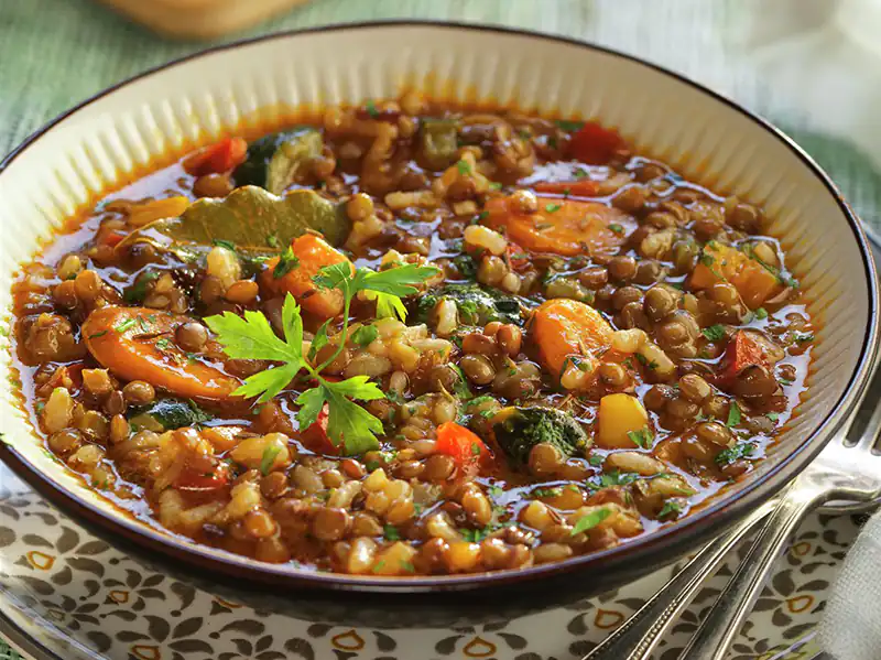 Lentejas, legumbres con alto contenido de proteínas y aminoácidos