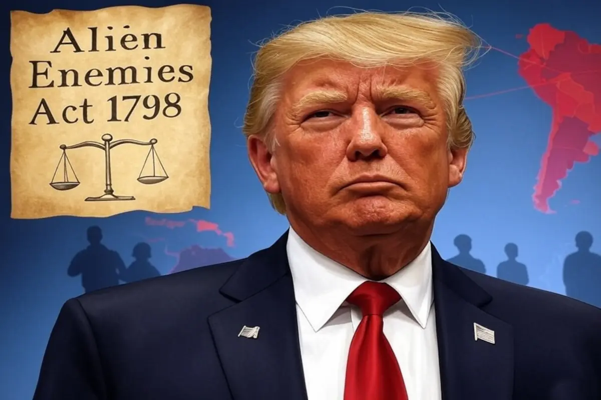 Ley de Enemigos Extranjeros: Qué Es y Por Qué Trump la Usó Contra el Tren de Aragua