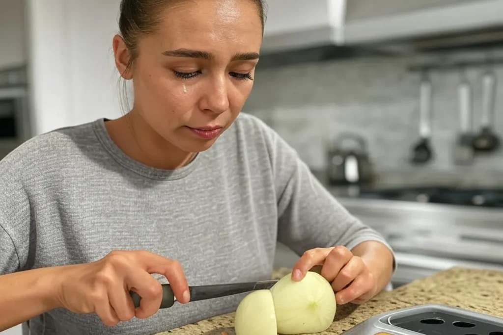 Cómo Evitar Llorar al Cortar Cebolla: Trucos Prácticos y Ciencia Explicada