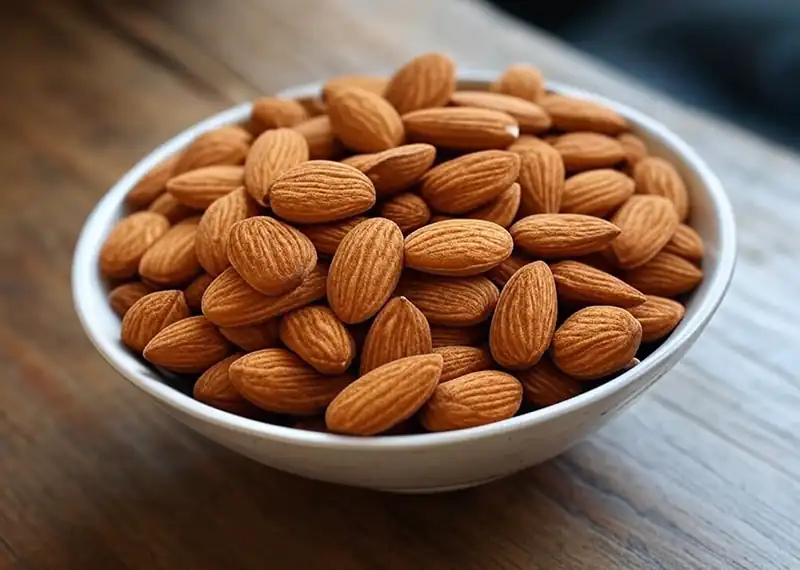Almendras, frutos secos con proteínas y aminoácidos saludables