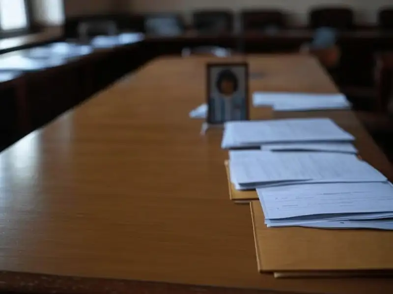 Sala de audiencias del juicio por la muerte de Maradona.