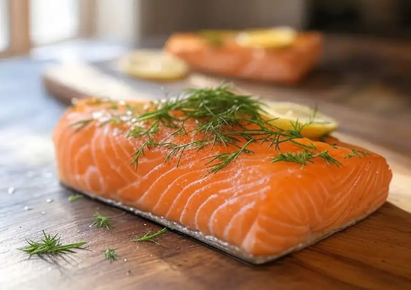 Salmón, pescado rico en aminoácidos y ácidos grasos omega-3